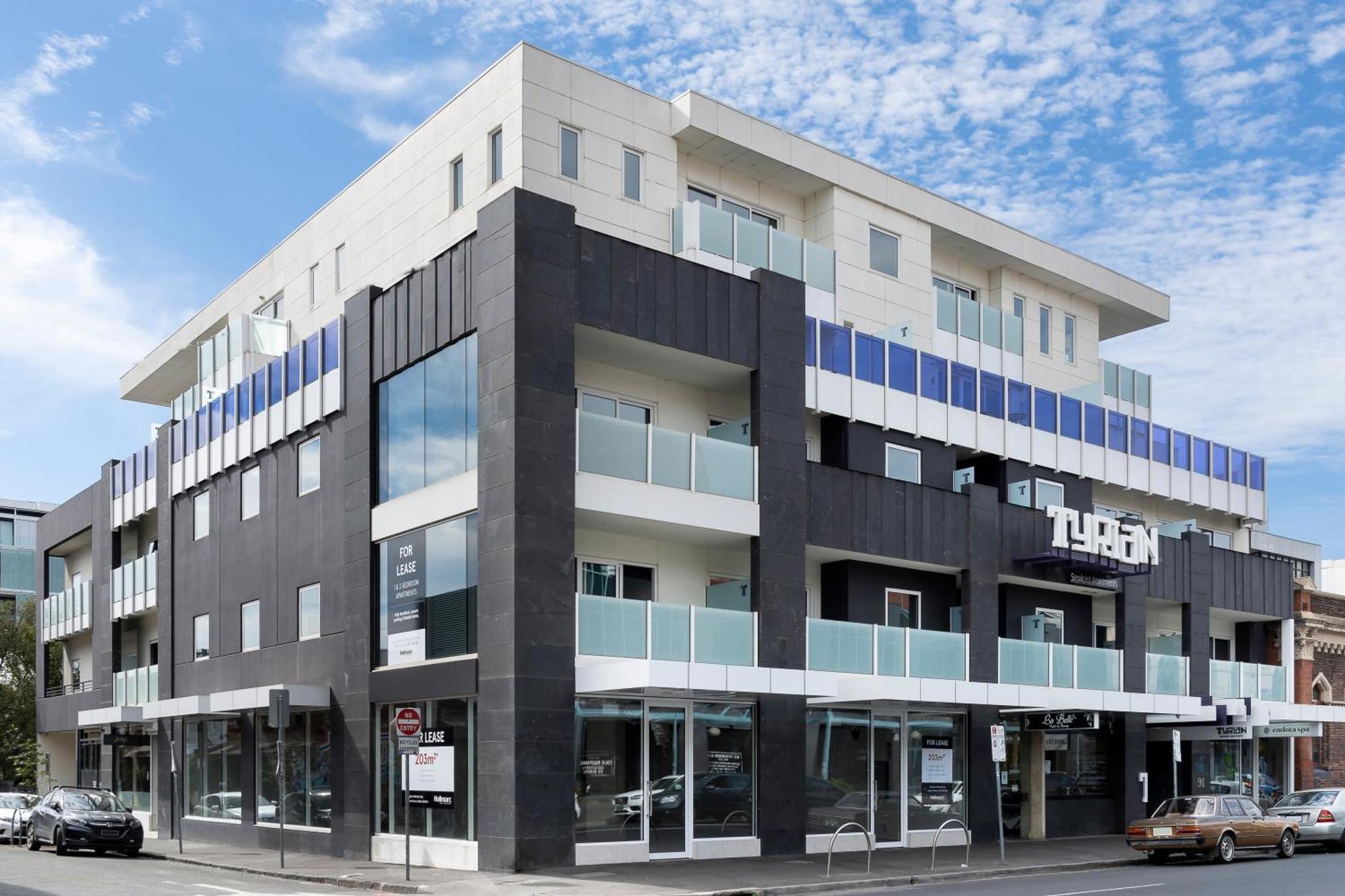 Tyrian Serviced Apartments Fitzroy Melbourne City Exterior foto